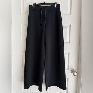 NWOT SPANX Air Essentials Black Wide-Leg Pants size L